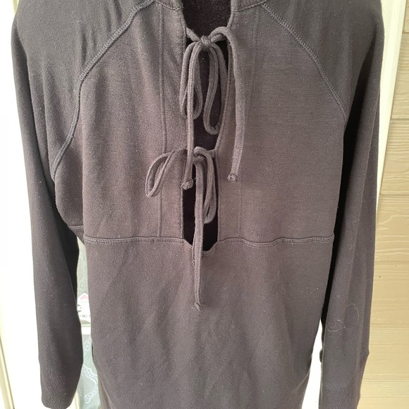 DKNY Sport Women's Crew Neck Sweater - Black - Picture 4 of 5